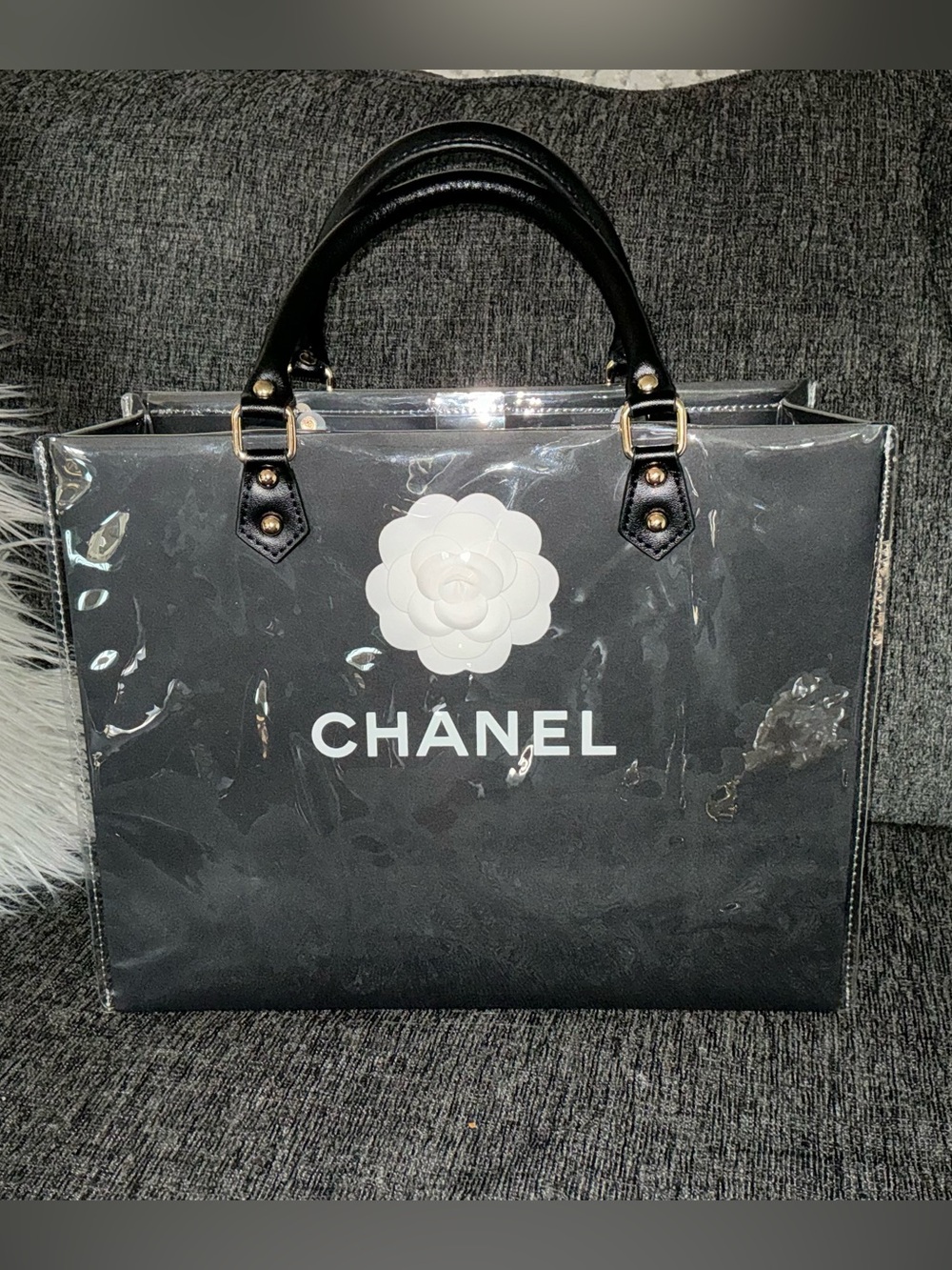 CHANEL Medium Paper Shopping Bag Tote